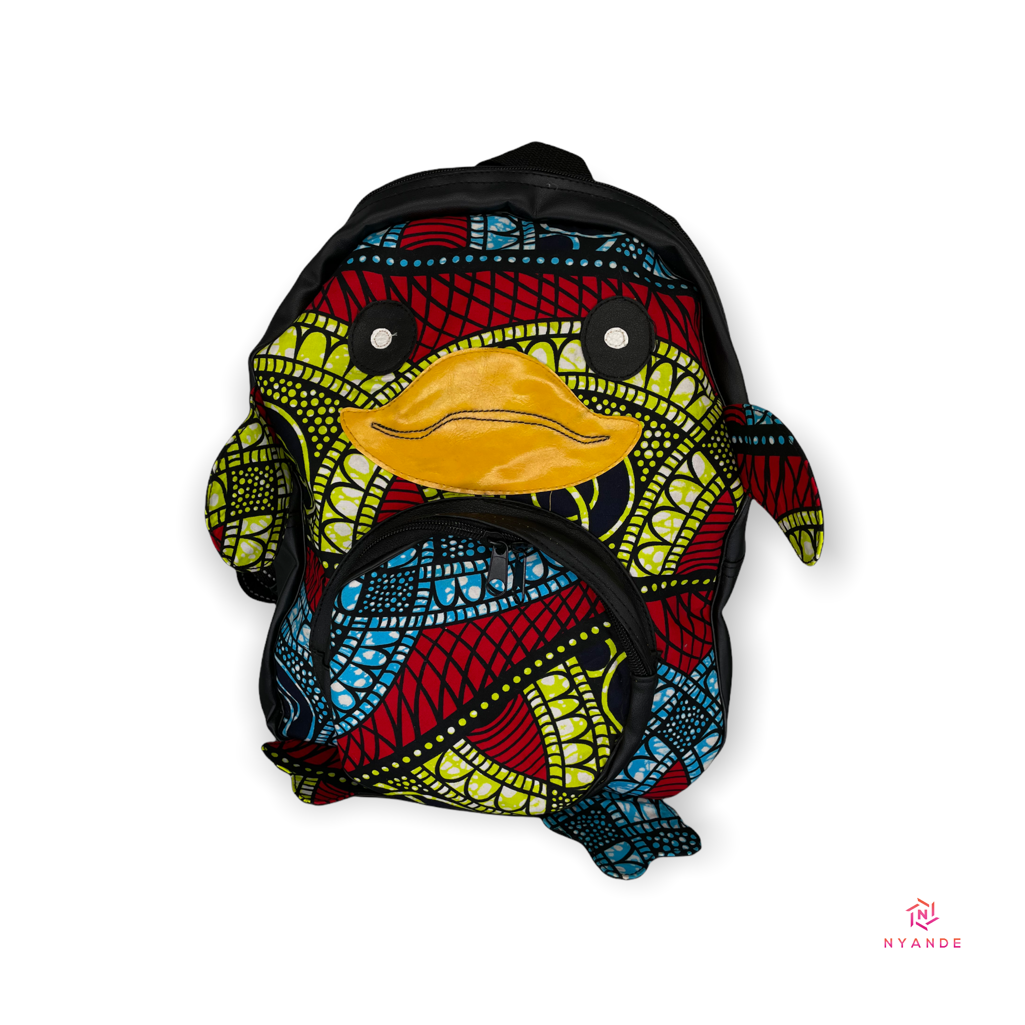 Penquin Leather/Ankara Backpack