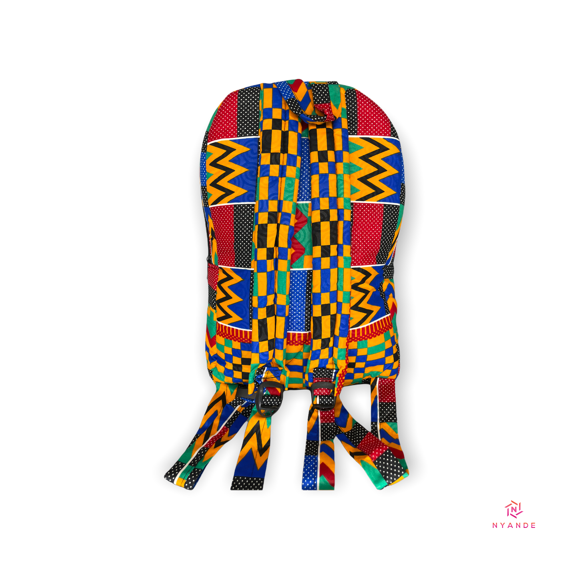 Ankara Print Backpack