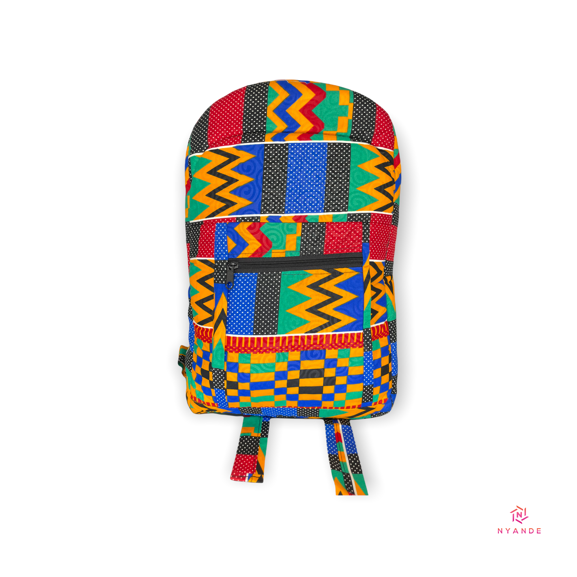 Ankara Print Backpack