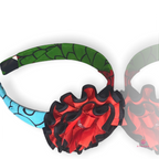 Kids Ankara Headband With Bow