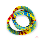 Ankara Wrapped Bangles
