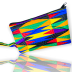 Ankara Zipper Pouch Wristlet