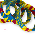 Ankara Wrapped Bangles